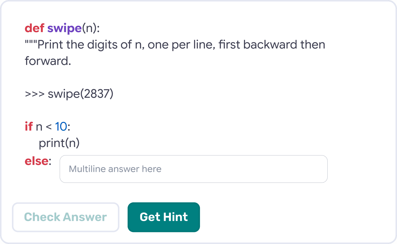 Tutor interface preview